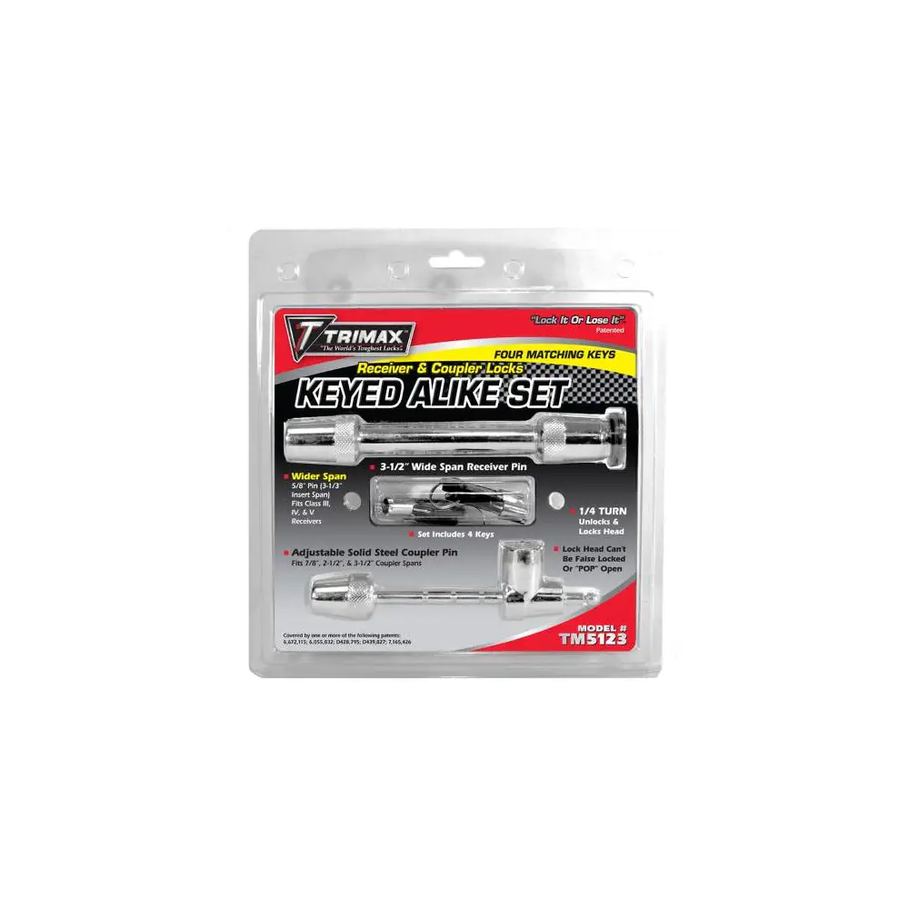 Class 3/4/5 Receiver & Coupler Lock Set - TRITM5123